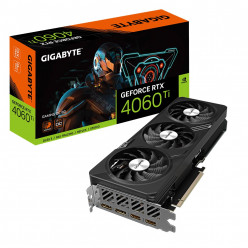 Gigabyte GeForce RTX™ 4060 Ti GAMING OC 8G / 8GB GDDR6 128bit, 2580/18000MHz, CUDA 4352, Triple Fan, PCIeX16 4.0, 2xHDMI, 2xDP, WindForce Cooling System, Alternate Spinning, Screen Cooling, RGB Fusion, Dual Bios, Protection Backplate, 1x 8-pin PCIe, Black